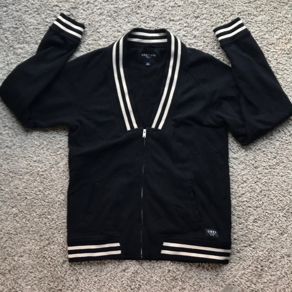 Varsity bomber jacket